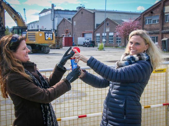 Rivestart på sykehustomten