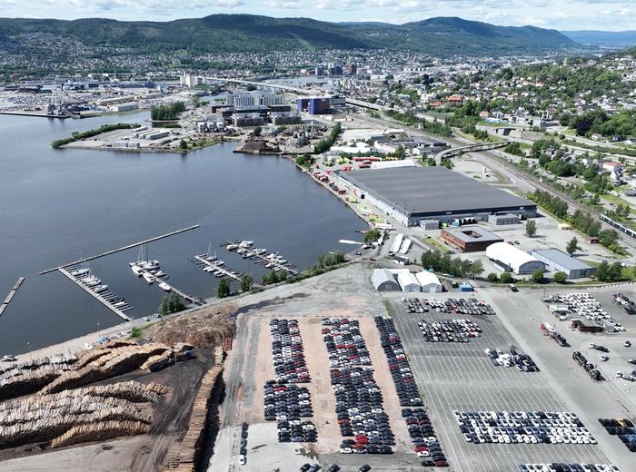 Dronetur - Fjordbyen, mai 2025