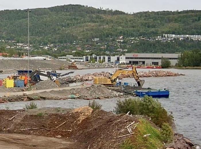 GBS-stein til havna - første uka