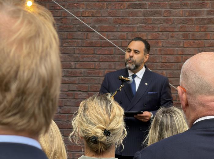 Masud åpnet helseparken - forhåndsomtale - redigert: til omtalen