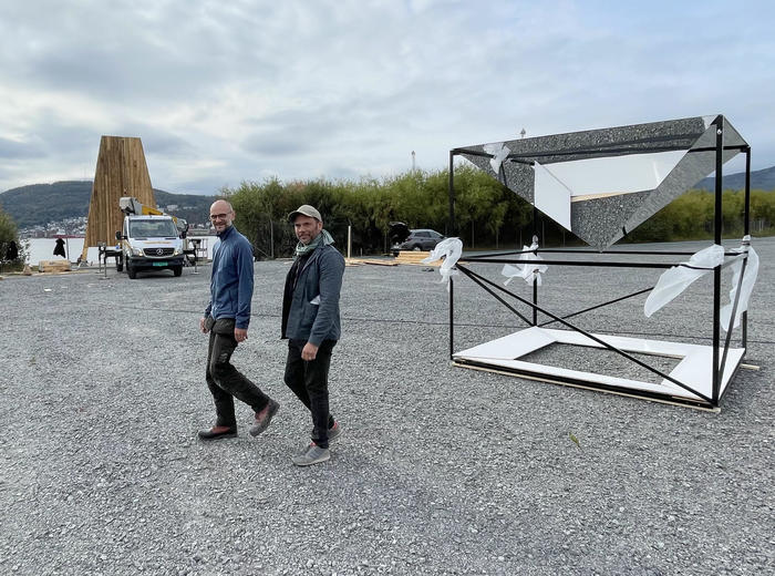 Utvikler ny kunst i Fjordparken